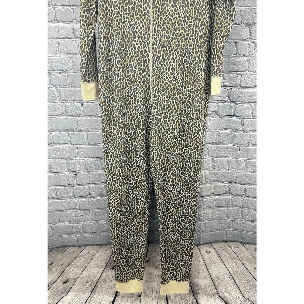 Fruit  of the Loom Women's Waffle Unionsuit Animal Print Size M/L - Picture 8 of 9